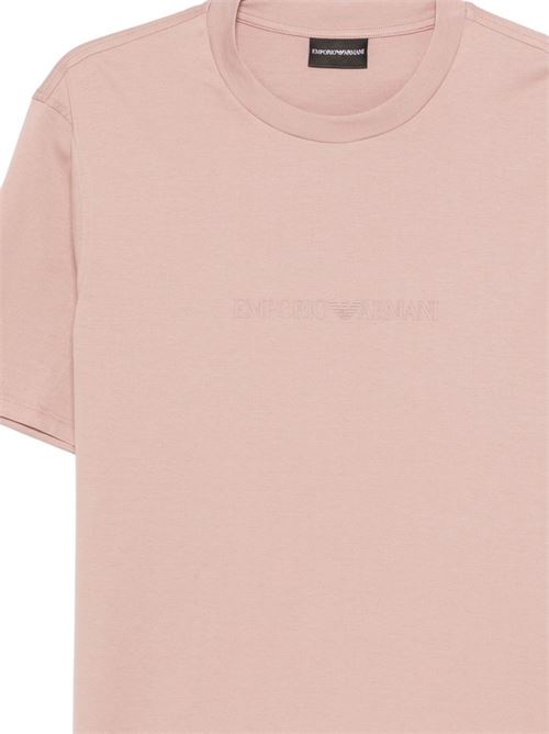 T-shirt uomo Emporio Armani colore neutro con logo EMPORIO ARMANI | EM004583AF13669M4147